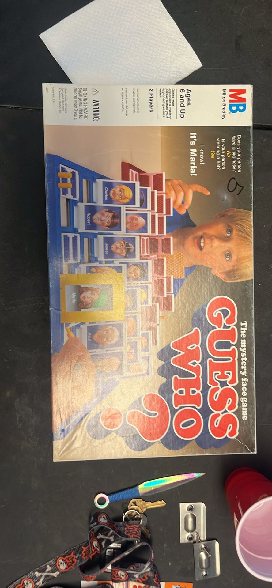 1991 Guess Who Game