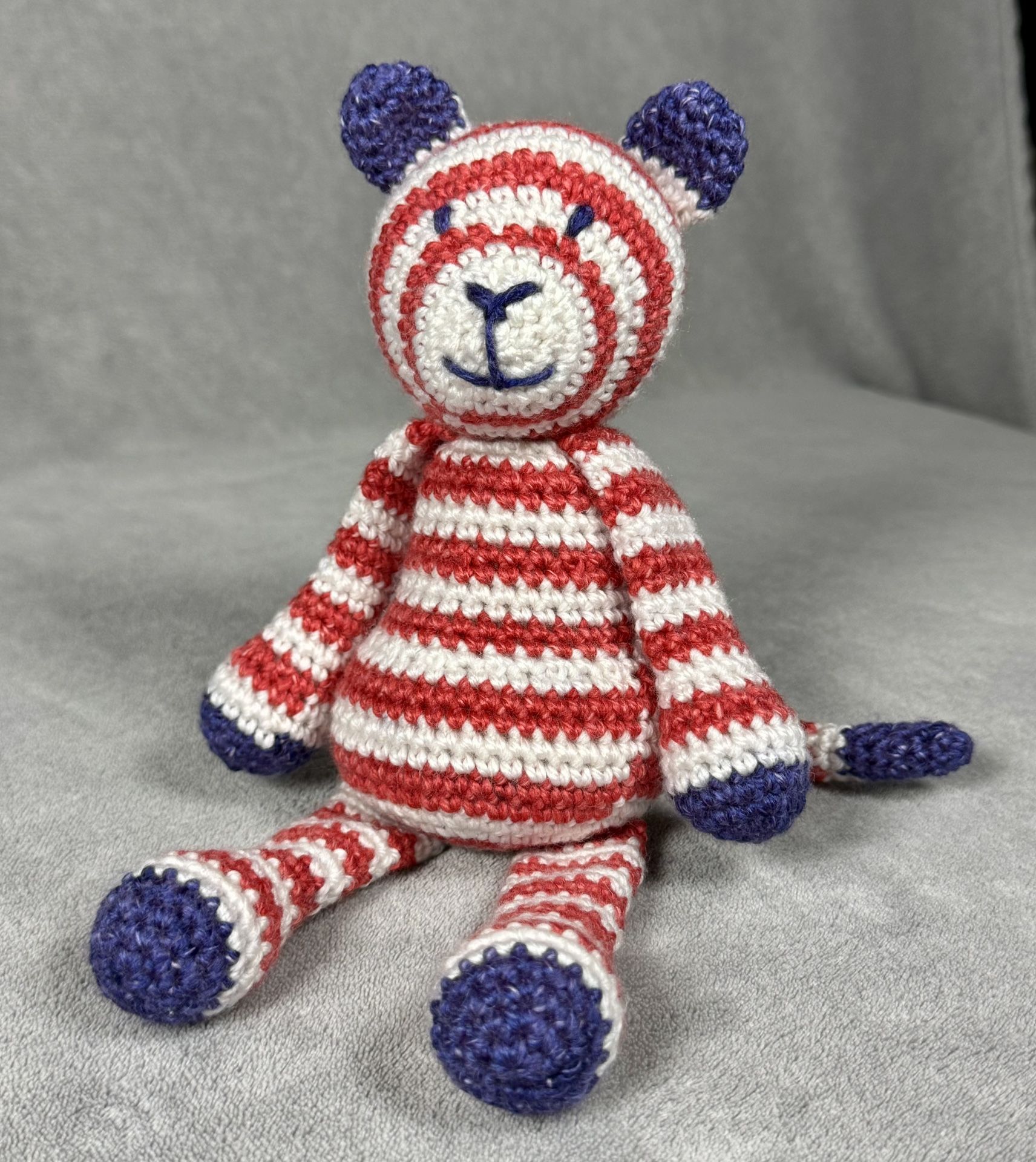 Handmade Stuffed Tiger Cat