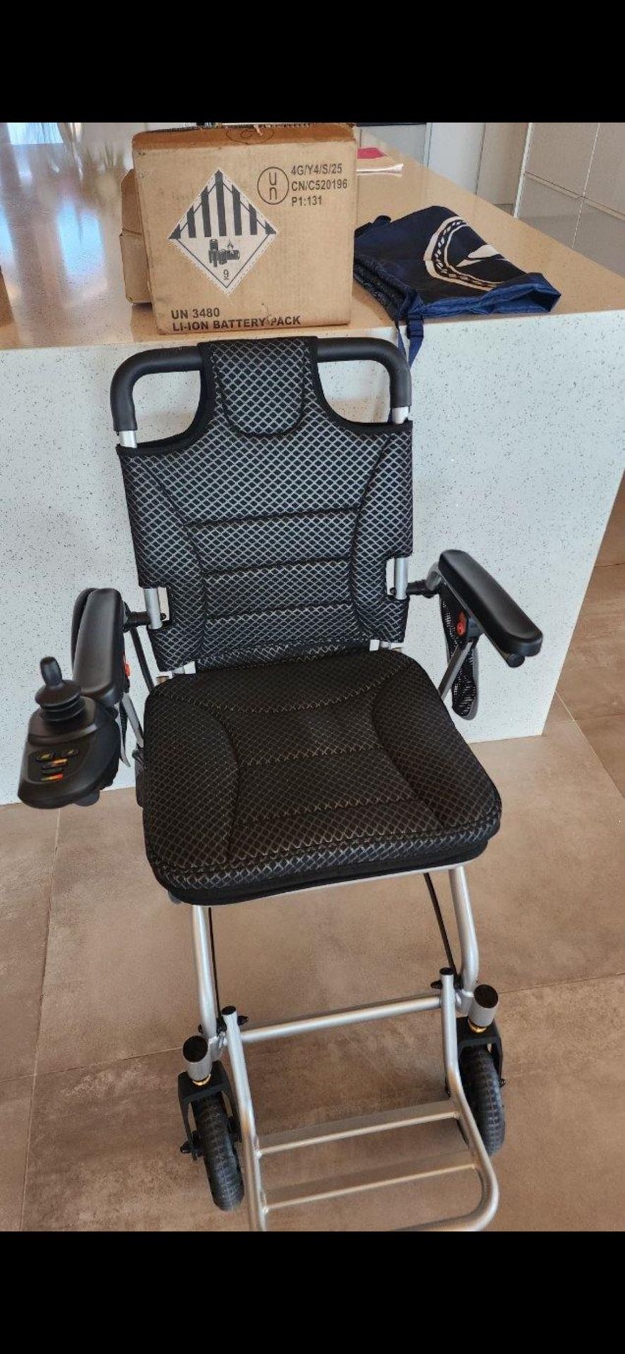 Electric lightweight adult chair