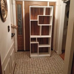 White Multi Shelf Bookcase Shelf/30 X 12 X 72 Inches 