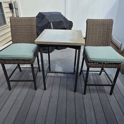Patio table set