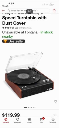 Victrola Brighton Record Player: Bluetooth,b