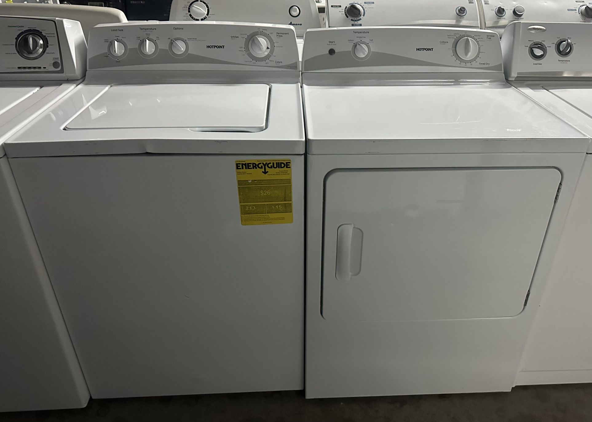 Hotpoint Washer And Dryer