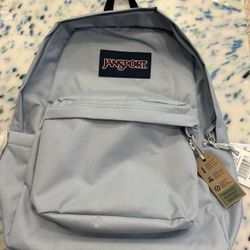 Baby Blue Super Break Plus JanSport 