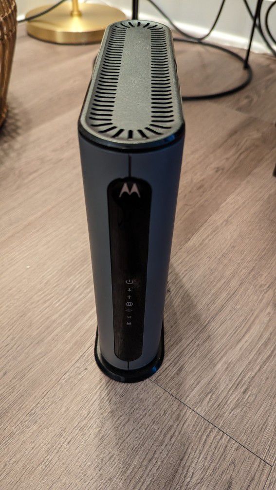 Motorola Modem Plus Wifi For Comcast Xfinity, Cox, Charter spectrum 