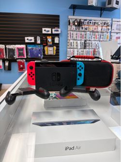 Nintendo Switch Console with Case and Controllers