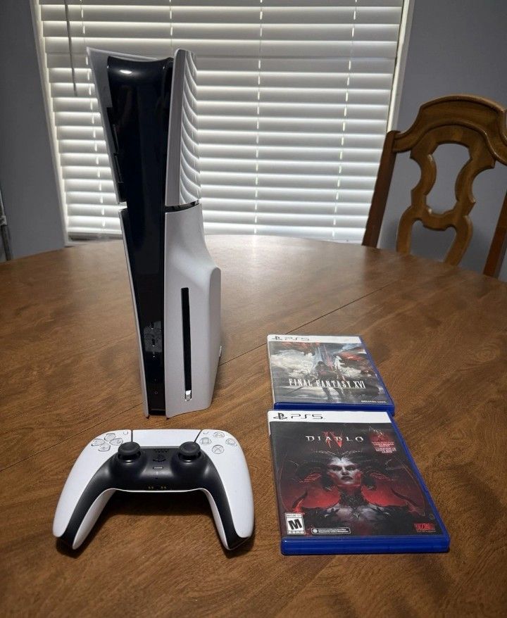 Sony PlayStation 5 Disc Edition New PS5 Working Console, Controller, Headset