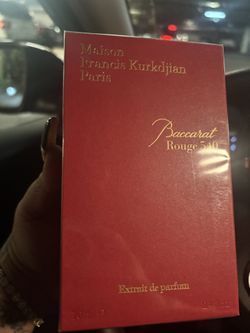 Baccarat perfume