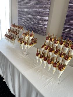 Wedding Cones Set Up