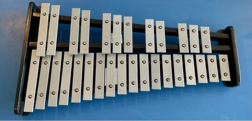 Mendini by Cecilio Glockenspiel Bell Percussion Kit w/ Mallets