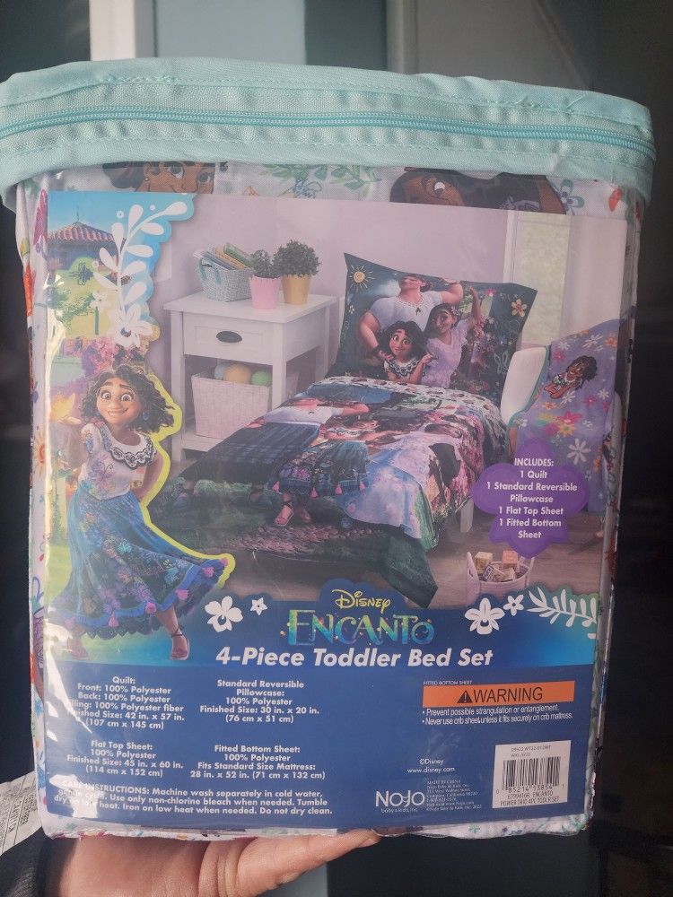 Encanto Bedding 4 Piece Toddler Bed Set