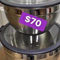 Resipientes De Asero Inoxidable Princess House 