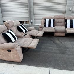 😍NICE & AFFORDABLE RECLINER SOFA SET ⭐️DELIVERY AVAILABLE 🚚