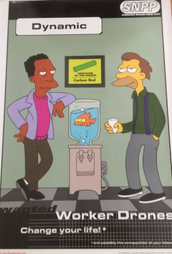 Simpsons limited edition poster