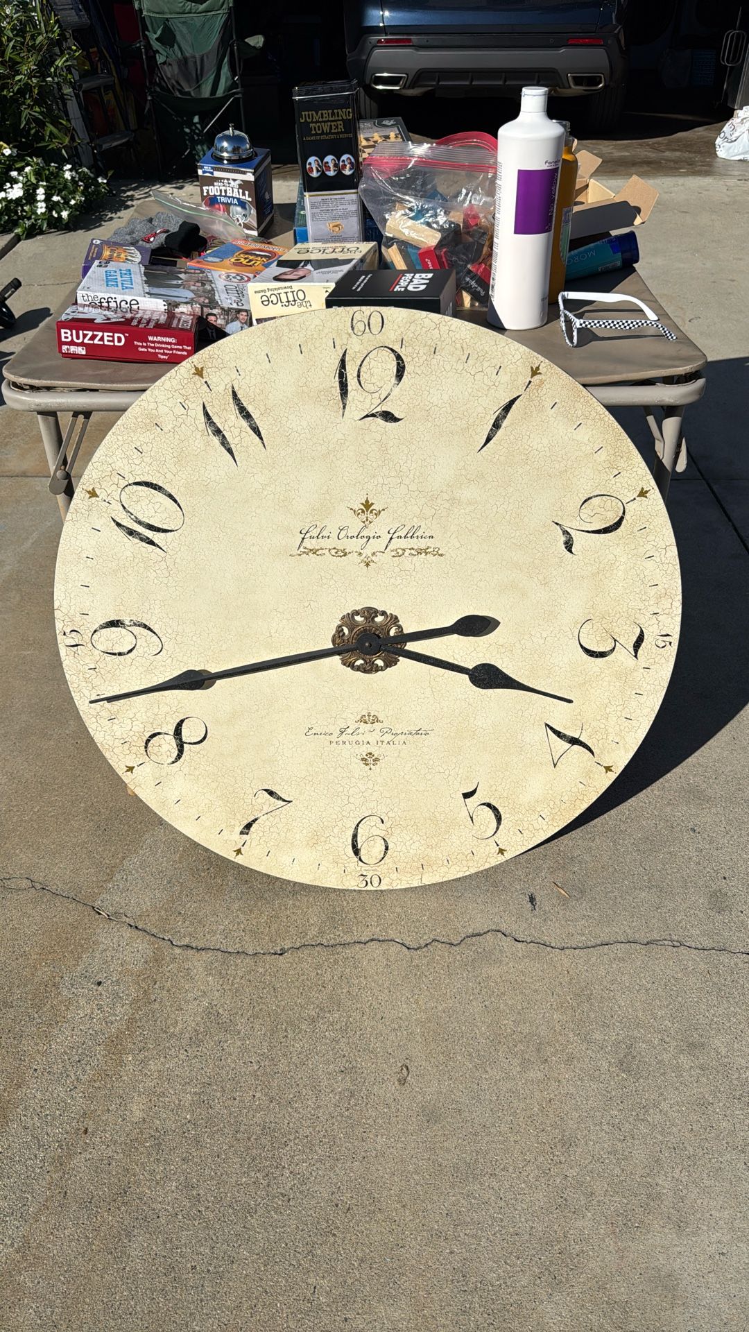 Enrico Fulvi Wall Clock