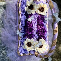 Mother's Day Flowers Ribbon