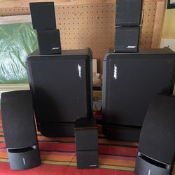 Bose Speakers 7 pcs bundle 