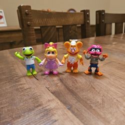 Muppet Babies KERMIT, MISS PIGGY, FOZZIE, & ANIMAL