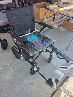New Electric Wheelchair Dual Battery 17.5 350lb weight capacity. $350