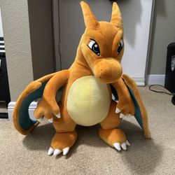 Pokemon Jumbo Charizard plush 2 foot