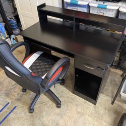 Gaming/Office Desk And Chair