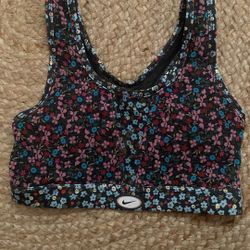 Nike Floral Sports Bra / XS