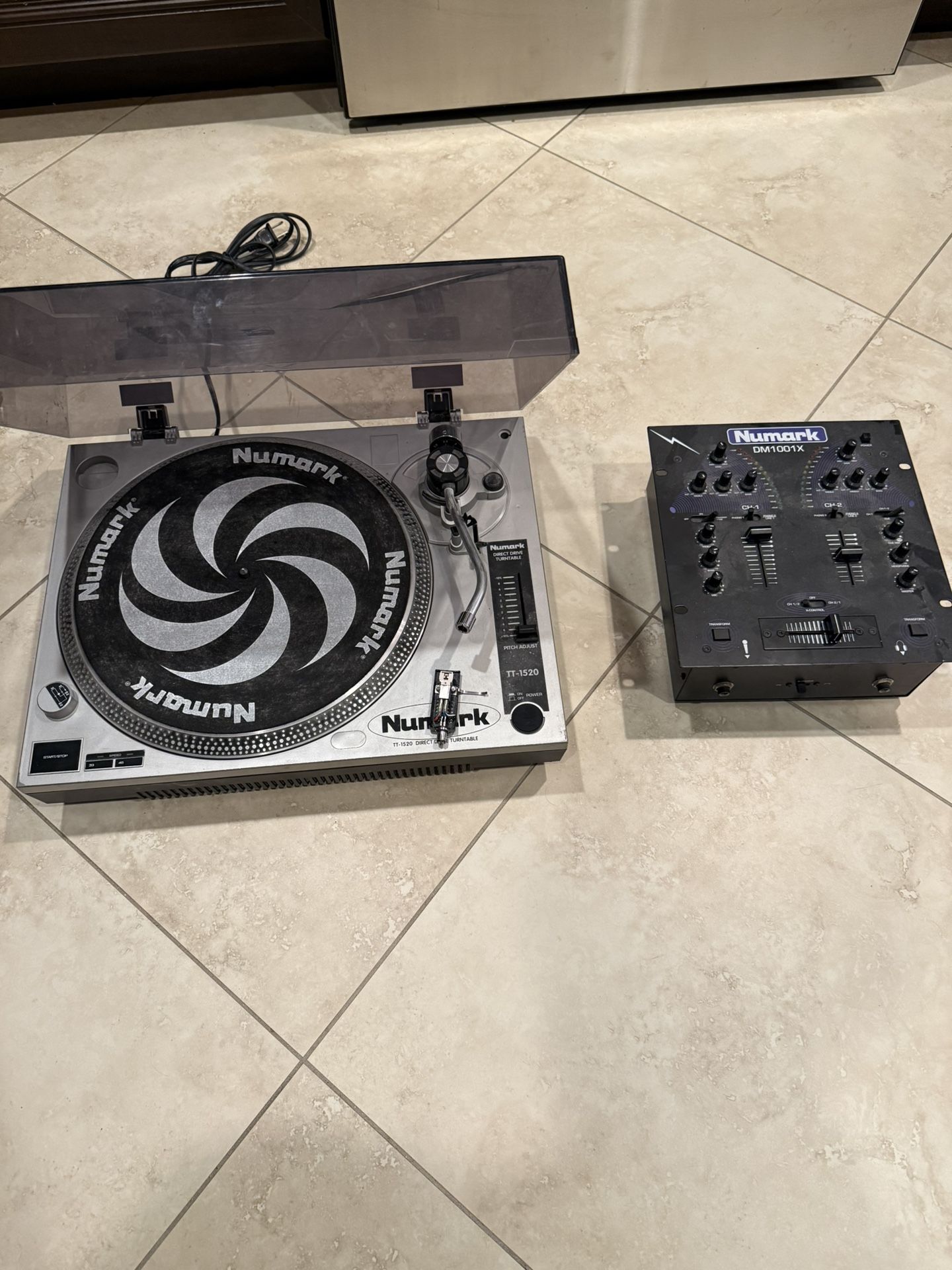 Numark Turntable, Mixer & Torq Xponent – As-Is