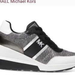 Michael Kors Mabel Trainer Sneakers Size 10   New