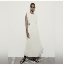 Zara White Dress