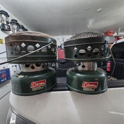 (2) COLEMAN CATALYTIC HEATERS