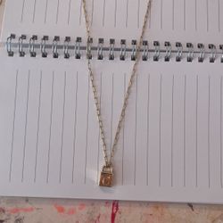 forever 21 c locket necklace 