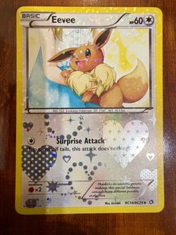 Pokemon Eevee RC14/RC25 Legendary Treasures Radiant Collection Holo MP/HP