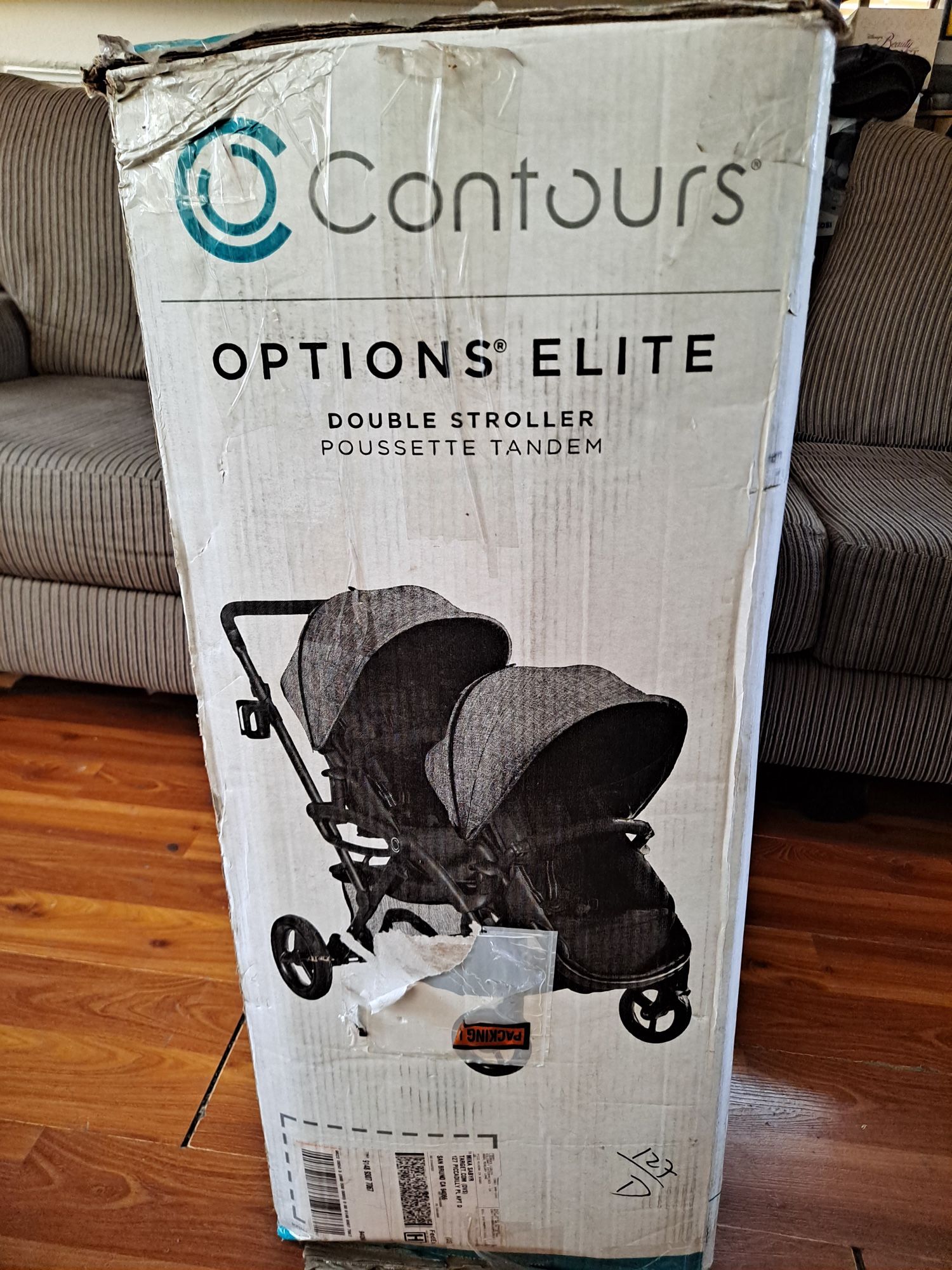 Countour Double Stroller Hi