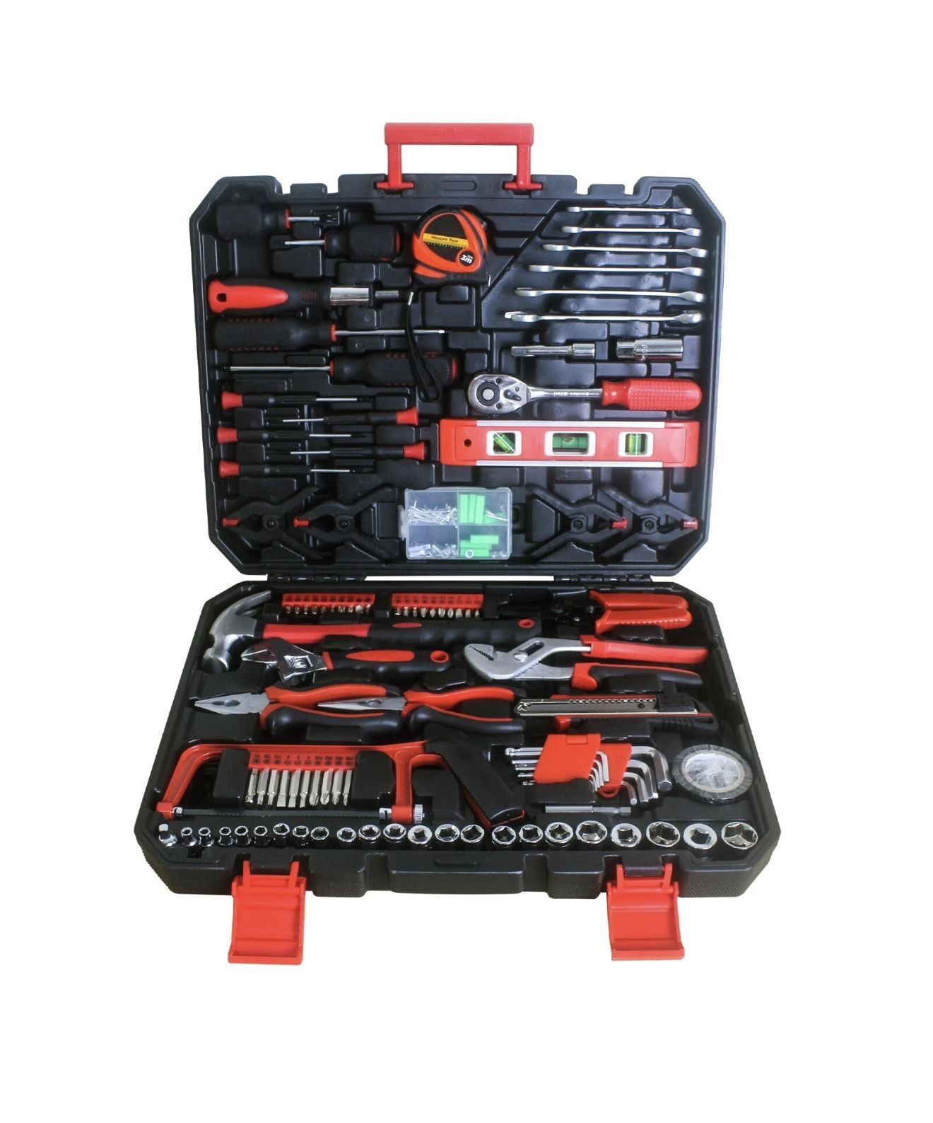 238-piece tool lockable portable handheld toolbox for home school garage Hand Tool Set New
