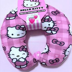 hello kitty travel pillow. 
