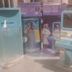 Fashion Candi Shower & Mirror And Washstand With Original Boxes