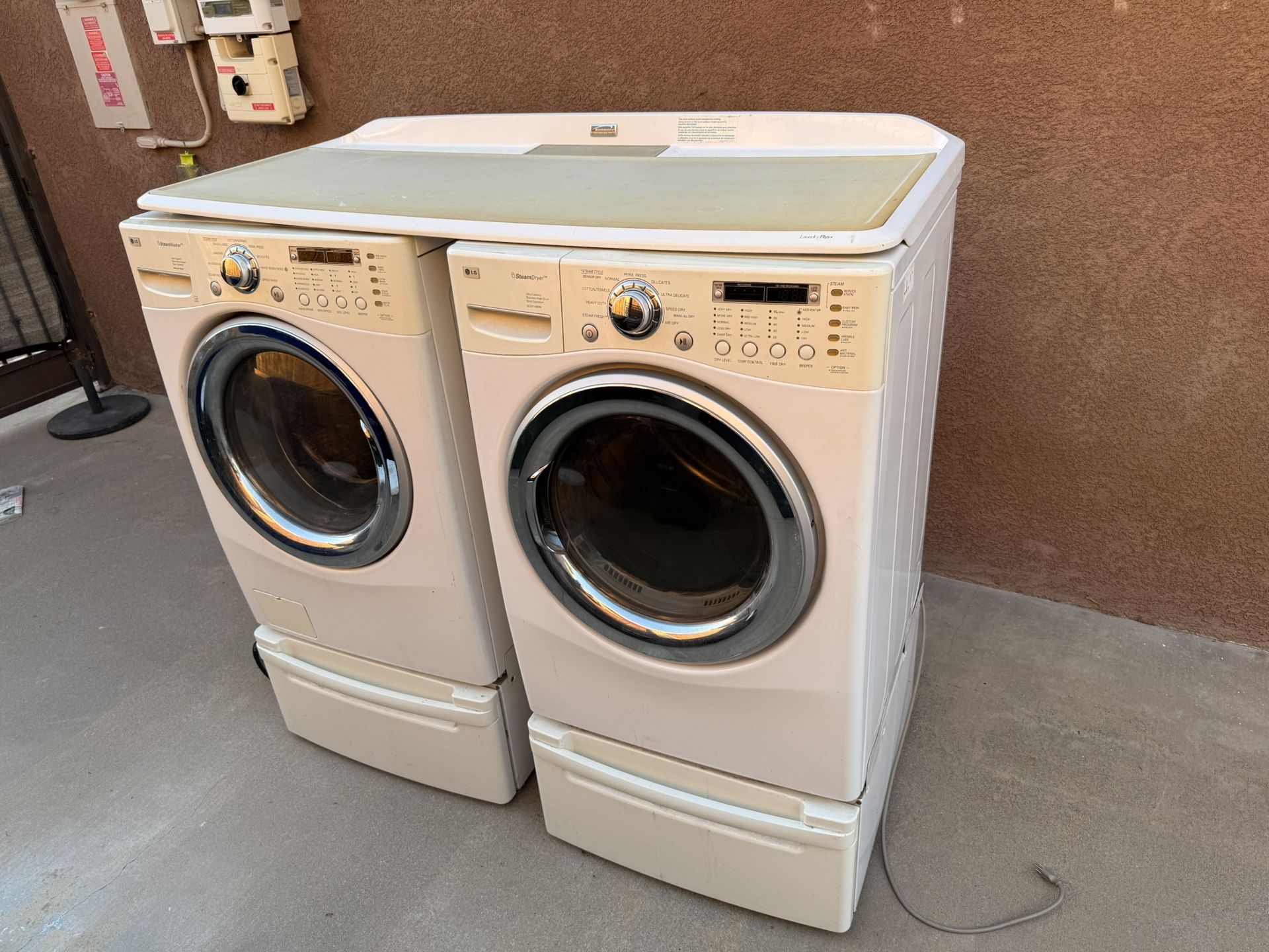 LG Washer Dryer Set