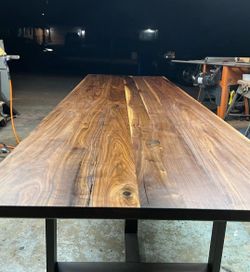 Farmhouse Dining Table – Real Wood, Local Builder