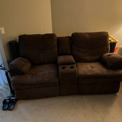 Love Seat And Couch 