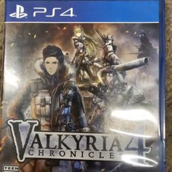 PS4 Valkyria Chronicles 4 Video Game RPG Playstation 4 Authentic