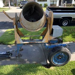 Electric Cement Mixer 