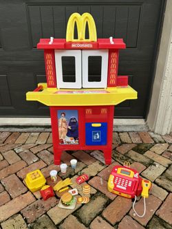 McDonalds Drive Thru Playset - Vintage McDonald’s Drive-thru Toy