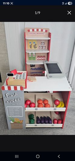 Kids toy supermarket