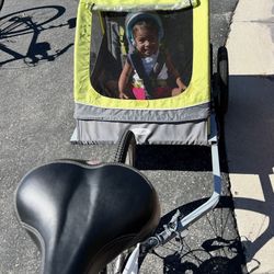 BIKE TRAILER with 2 seats