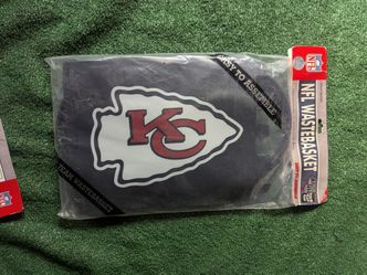Kansas City Chiefs NFL Wastebasket