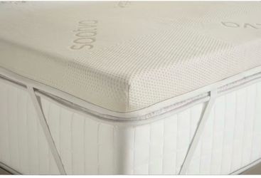 Mattress Pad-Saatva Graphite Memory Foam Mattress Topper