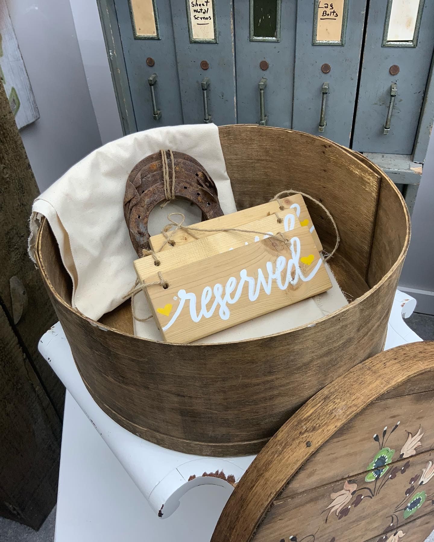 Vintage Farmhouse Basket