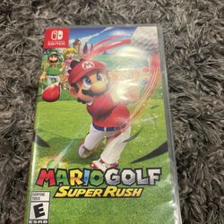 Nintendo Switch Mario Golf Super Rush Videogame
