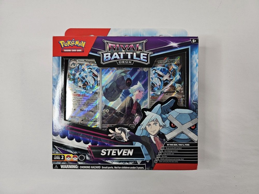 Pokemon Rival Battle Deck Steven (New) (Sealed)