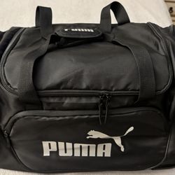 New Black  Unisex PUMA Gym Duffle Bag 